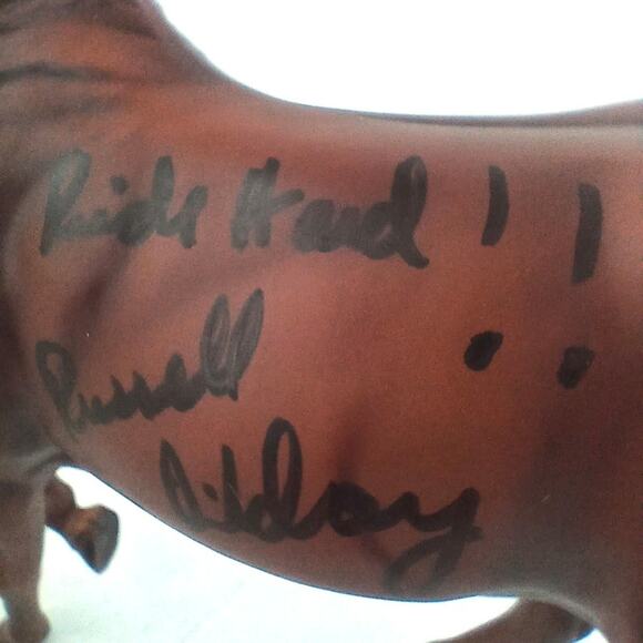 Breyer Reeves Topsails Rein Maker Traditional Toy Horse Model w/ Signed - Picture 4 of 14